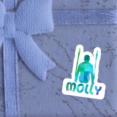Gymnaste aux anneaux Autocollant Molly Gymnaste aux anneaux Autocollant Molly Image