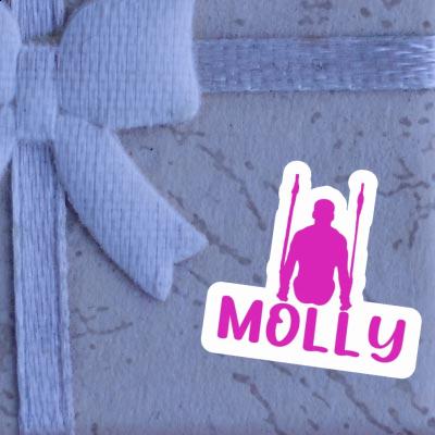 Gymnaste aux anneaux Autocollant Molly Notebook Gymnaste aux anneaux Autocollant Molly Notebook Image