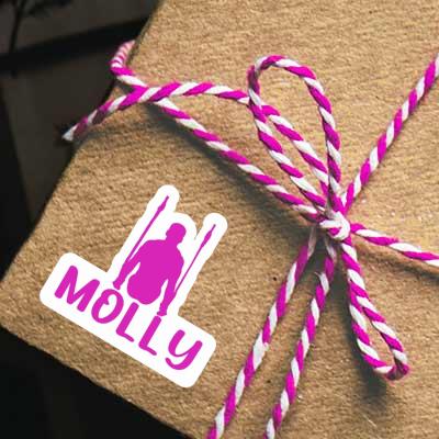 Gymnaste aux anneaux Autocollant Molly Notebook Gymnaste aux anneaux Autocollant Molly Notebook Image