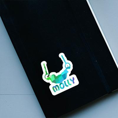 Gymnaste aux anneaux Autocollant Molly Laptop Gymnaste aux anneaux Autocollant Molly Laptop Image