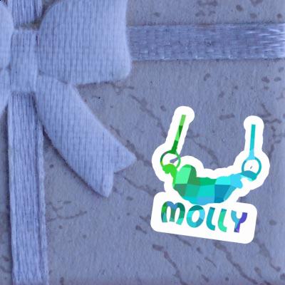 Gymnaste aux anneaux Autocollant Molly Gymnaste aux anneaux Autocollant Molly Image