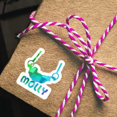 Molly Sticker Ring gymnast Notebook Molly Sticker Ring gymnast Gift package Image