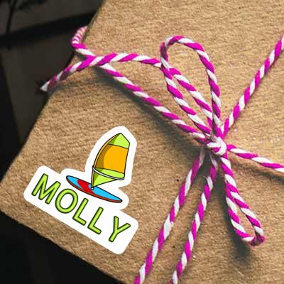Aufkleber Windsurfbrett Molly Notebook Aufkleber Windsurfbrett Molly Gift package Image