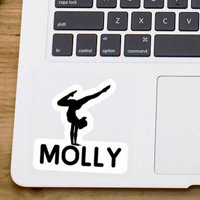 Molly Autocollant Femme de yoga Notebook Molly Autocollant Femme de yoga Gift package Image
