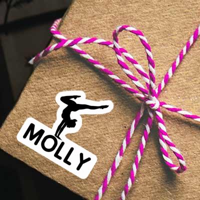 Molly Autocollant Femme de yoga Notebook Molly Autocollant Femme de yoga Gift package Image