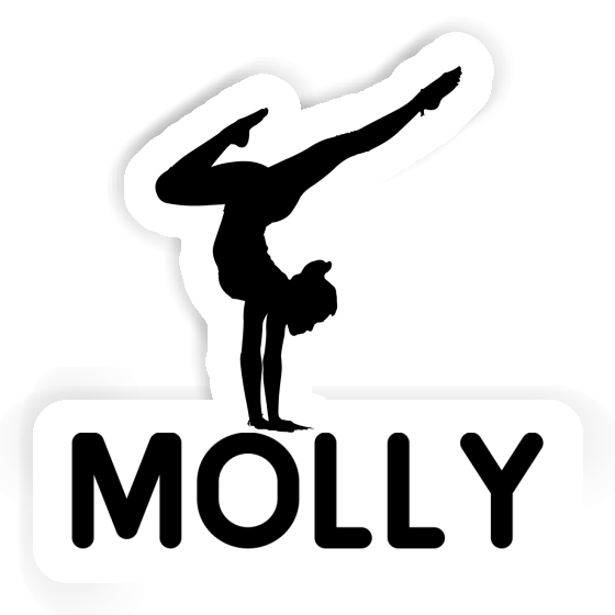 Molly Autocollant Femme de yoga Notebook Molly Autocollant Femme de yoga Gift package Image