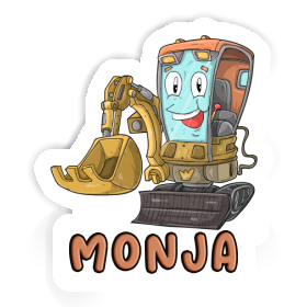 Sticker Monja Bagger Image