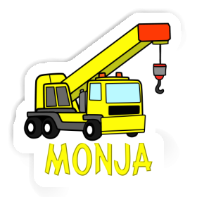 Sticker Monja Fahrzeugkran Image