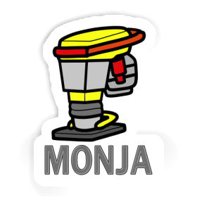 Rüttelstampfer Sticker Monja Image