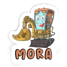 Mora Autocollant Petite pelleteuse Image