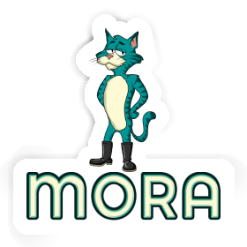 Sticker Mora Katze Image