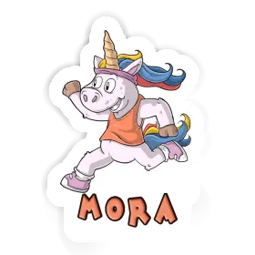 Mora Autocollant Coureuse Image