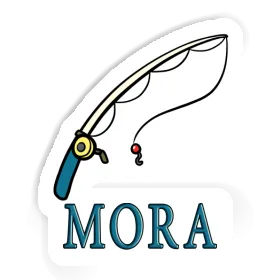 Sticker Fishing Rod Mora Image