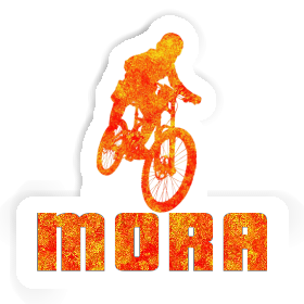 Mora Autocollant Freeride Biker Image