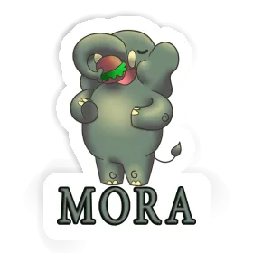 Sticker Hamburger Mora Image