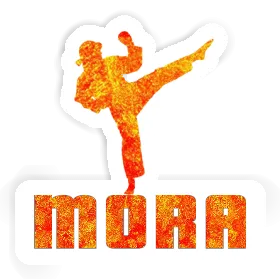Karatéka Autocollant Mora Image
