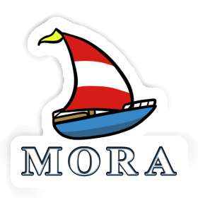 Sticker Sailboat Mora Image