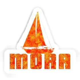 Mora Autocollant Voilier Image