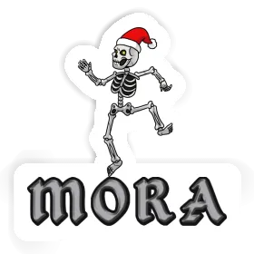 Mora Autocollant Squelette de Noël Image