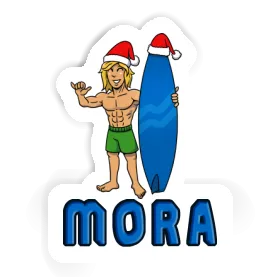 Mora Autocollant Surfeur Image
