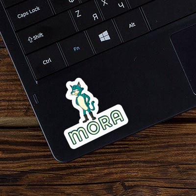 Chat Autocollant Mora Notebook Chat Autocollant Mora Notebook Image