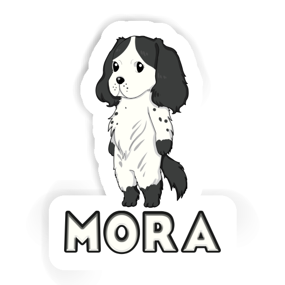 Mora Autocollant Épagneul Laptop Image