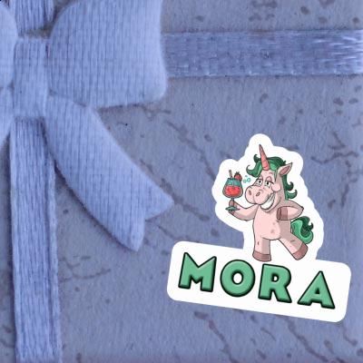 Licorne festive Autocollant Mora Laptop Licorne festive Autocollant Mora Laptop Image