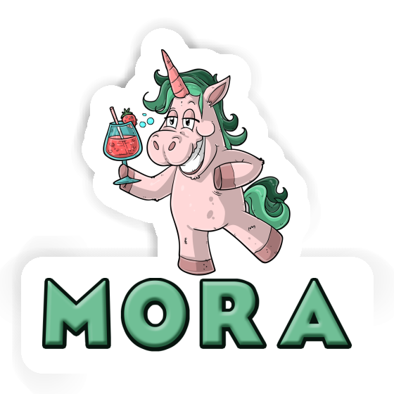 Licorne festive Autocollant Mora Notebook Licorne festive Autocollant Mora Gift package Image