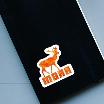 Sticker Deer Mora Gift package Image