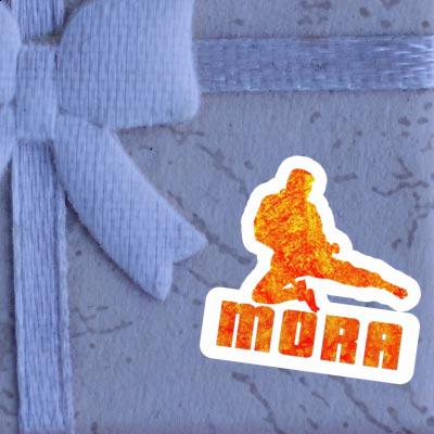 Mora Autocollant Karatéka Image