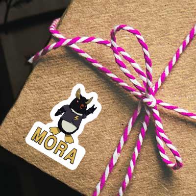 Rocking Penguin Sticker Mora Notebook Rocking Penguin Sticker Mora Notebook Image