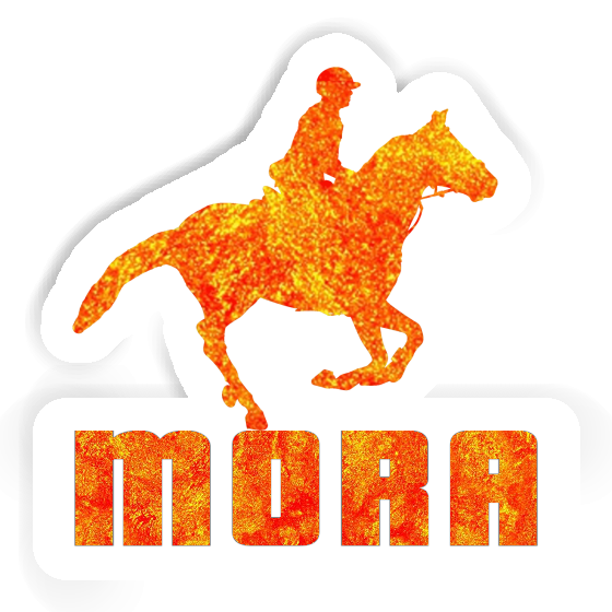 Sticker Horse Rider Mora Laptop Sticker Horse Rider Mora Laptop Image