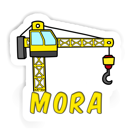 Mora Autocollant Grue à tour Laptop Mora Autocollant Grue à tour Laptop Image