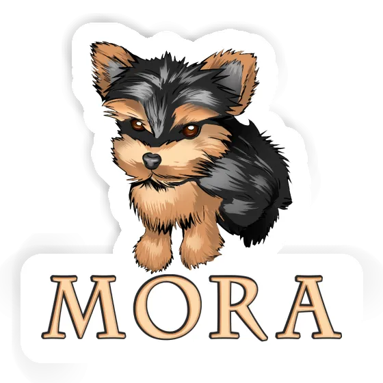 Mora Autocollant Yorkshire Terrier Notebook Image