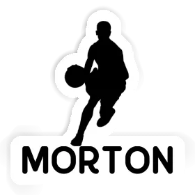 Basketball Player Sticker Morton Image