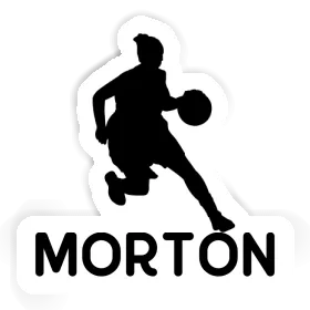 Sticker Basketball Player Morton Image