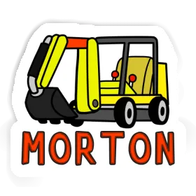 Sticker Morton Mini-Excavator Image