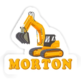 Morton Sticker Excavator Image