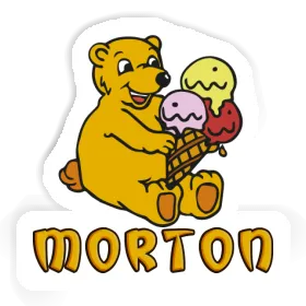 Sticker Ice Cream Bear Morton Image