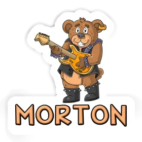 Sticker Guitarist Morton Image