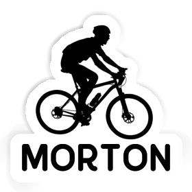 Morton Sticker Biker Image