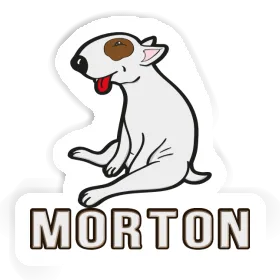 Autocollant Morton Chien Image