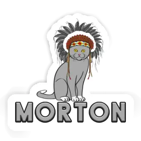 Morton Sticker Cat Image