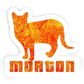 Morton Sticker Cat Image