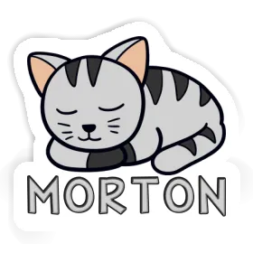 Sticker Morton Cat Image