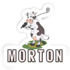 Sticker Morton Cow Image