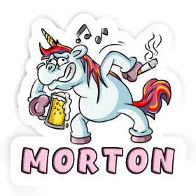 Morton Sticker Party Unicorn Image