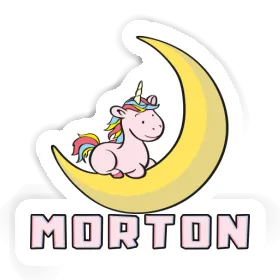 Sticker Unicorn Morton Image