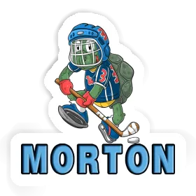 Sticker Ice-Hockey Player Morton Image