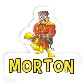 Sticker Electrician Morton Image